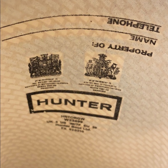 Grey Tall Hunter boots! - Picture 6 of 6